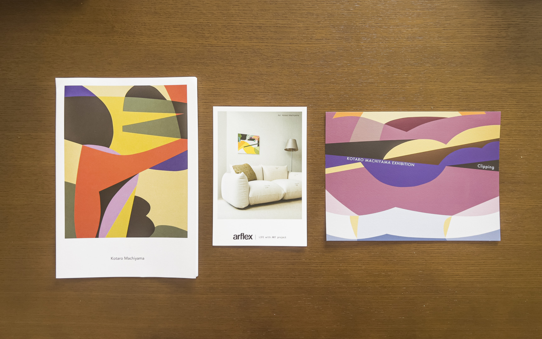 Journal log|arflex|アートとインテリアの心地よい関係を提案する企画
「LIFE with ART project」|町山耕太郎 作品展 「きってぬいて」|田畑雅行|ar'teryx|建築設計室 アーキテリクス